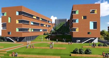 桃浦科技智慧城打造創(chuàng)新教育綜合體 托馬斯實驗學(xué)校高中部明年招生，三大重點項目形態(tài)初顯